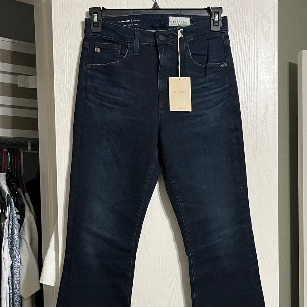 AG Adriano Goldschmied Indigo Denim Jeans